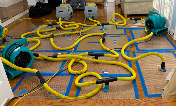 Professional Burst Pipe Water Damage technician working in Providence, RI